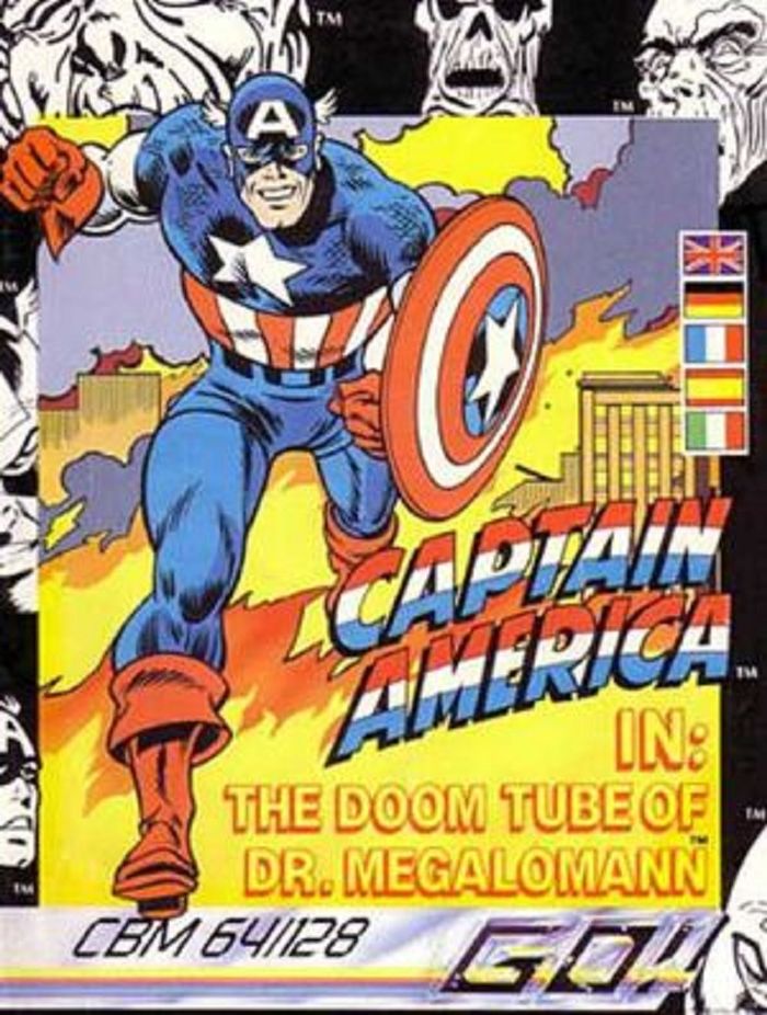 Captain America in: The Doom Tube of Dr.  Megalomann