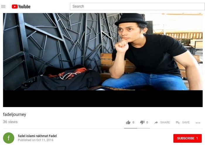 Mimpi Fadel Islami menjadi aktor.