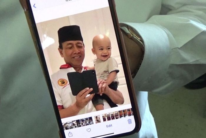 Kebersamaan Wiranto dengan cucunya, Achmad Daniyal Alfatih