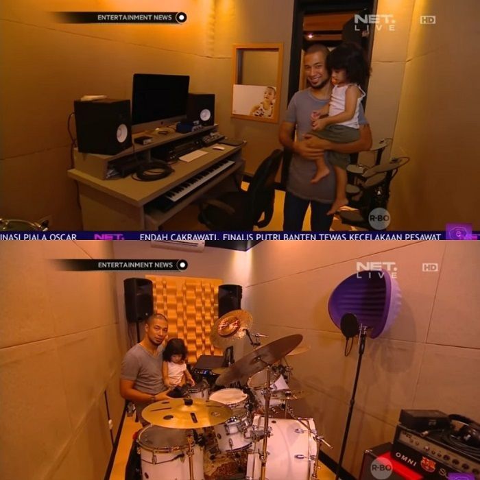 Studio Musik <a href='https://medan.tribunnews.com/tag/marcell-siahaan' title='Marcell Siahaan'>Marcell Siahaan</a>