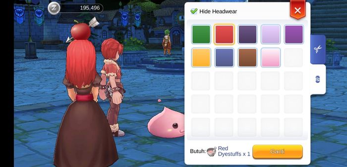 How to change the hair color of Ragnarok M Eternal Love character