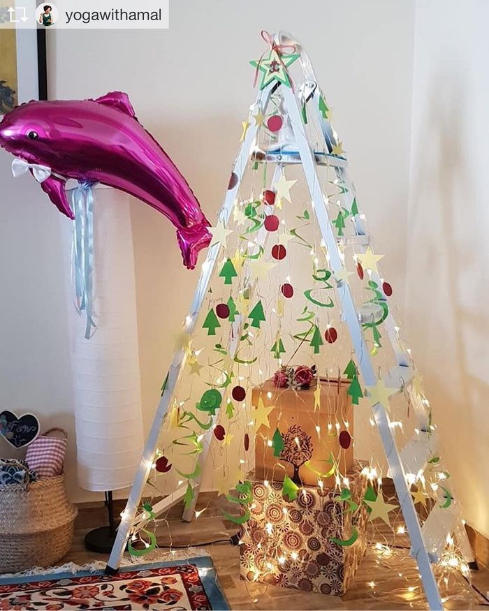 Pohon Natal Dari Bahan Bekas Sederhana Kumpulan Gambar Bagus