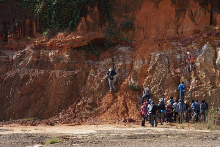 Parapat adalah salah satu lokasi terbaik di lingkungan Danau Tobauntuk mempelajari sedimentologi dari endapan danau dangkal dan endapan delta.