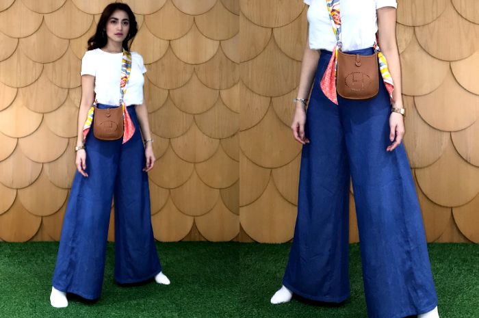 Rekomendasi Celana  Jeans  Kulot  ala Jessica Iskandar Harga 