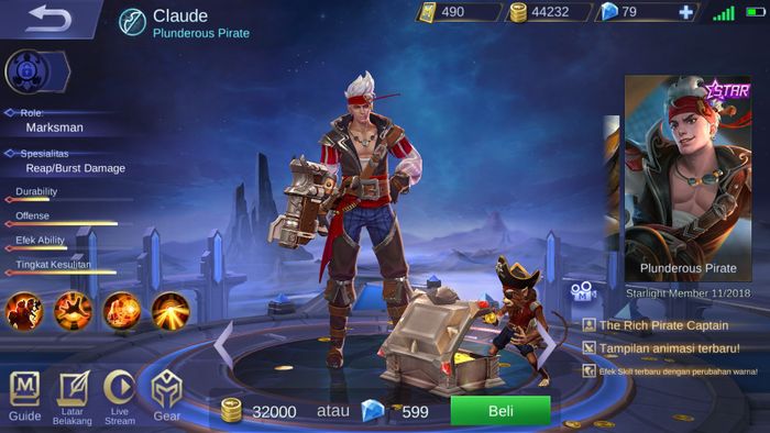 Ini 12 Skin Starlight Mobile Legends yang Dirilis Sepanjang Tahun 2018