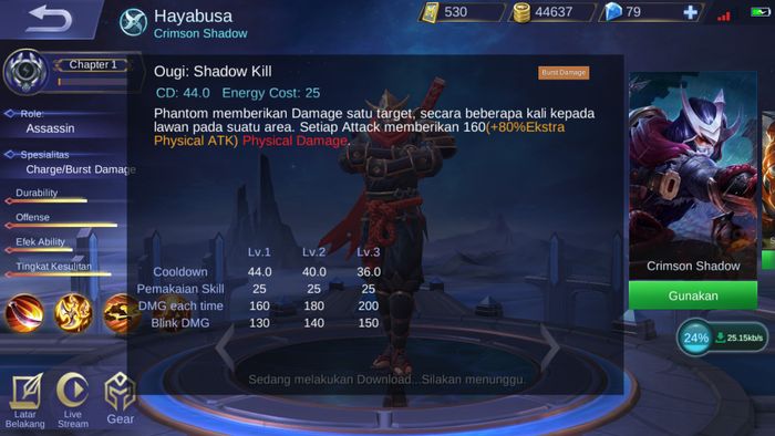 Hayabusa's Ultimate Skill