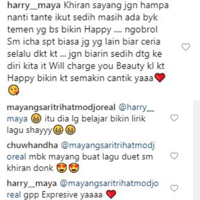 Puisi Sendu Putri Mayangsari dan Bambang Trihatmodjo Tuai Pujian