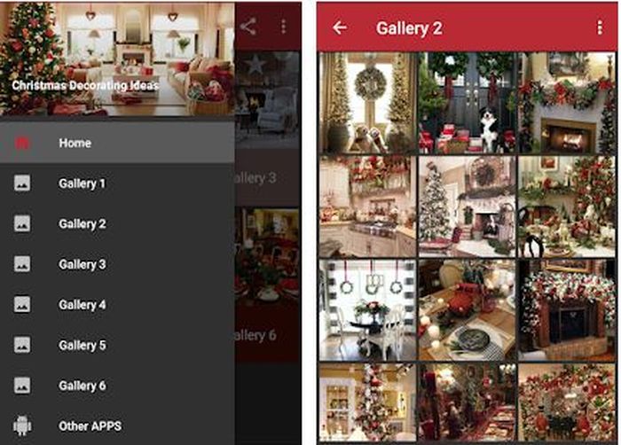Aplikasi Christmas Decorating Ideas