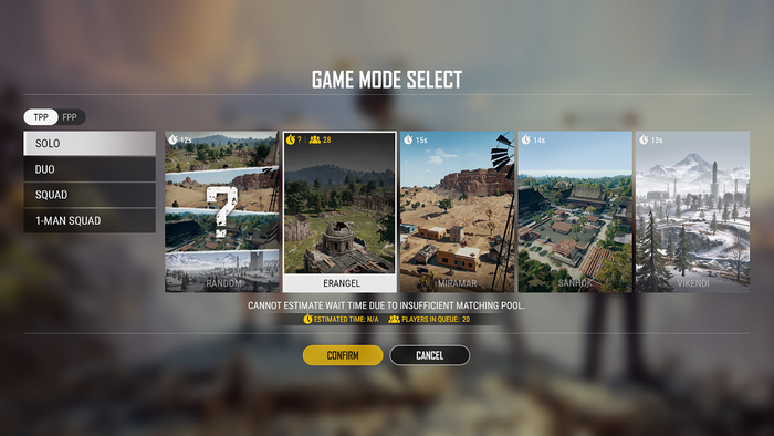 New game mode in PUBG