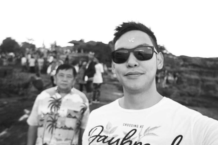 Ferly Putra bersama sang ayah.