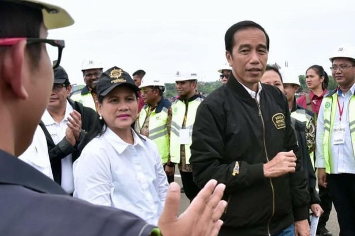 Jokowi dan Iriana
