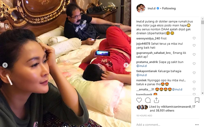 Curhat Inul Daratista Saat Sakit dan Tidak Dipedulikan oleh Suami dan Anaknya