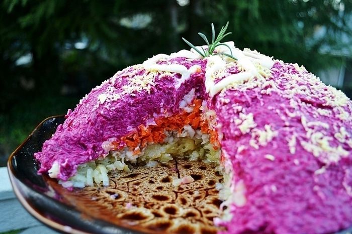 Herring in a fur coat