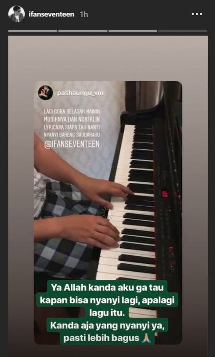 Pasha Ungu ajak duet Ifan Seventeen, Ifan mengaku tak bisa