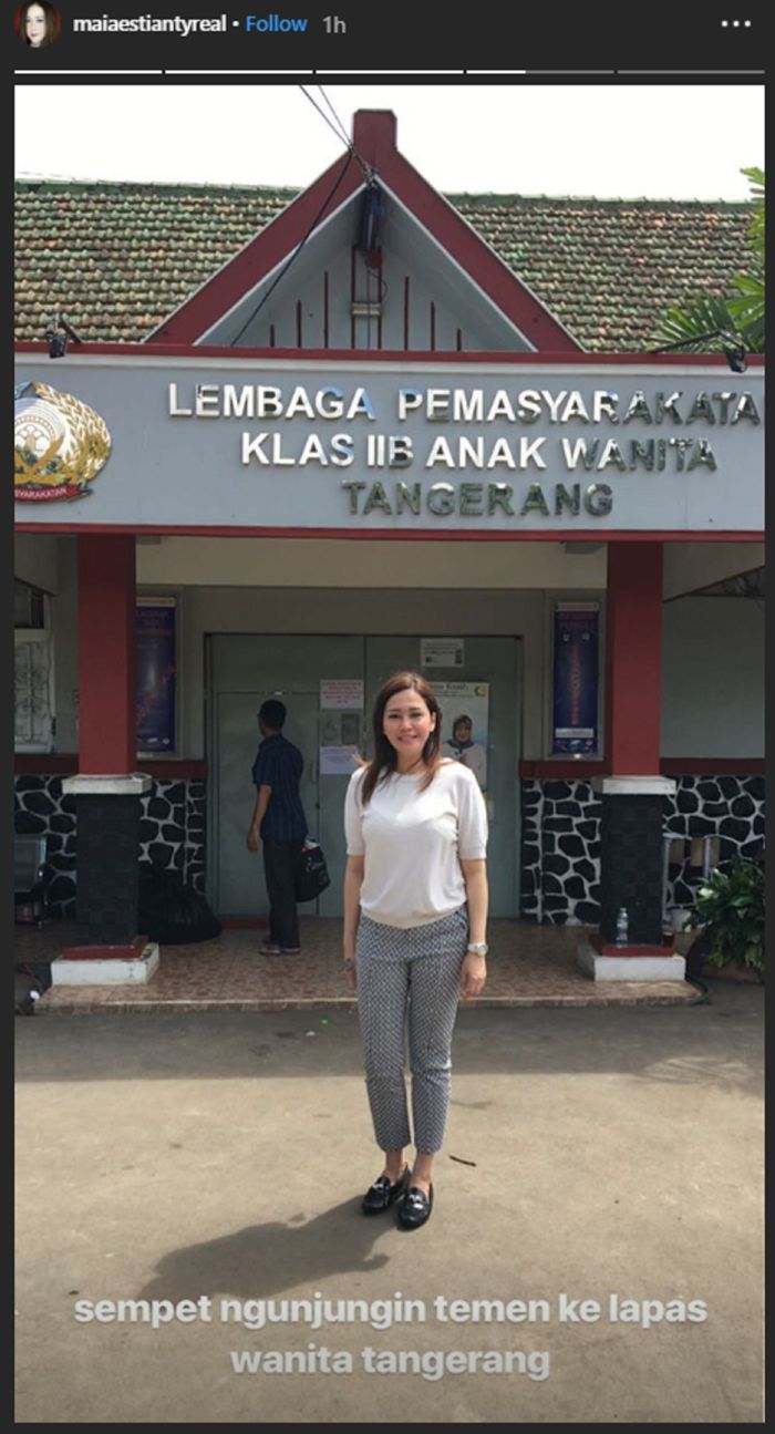 Maia Estianty Sambangi Lapas Perempuan Tangerang Buat Apa Semua Halaman Nova