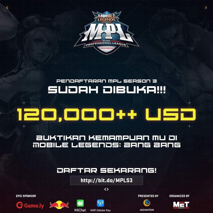 MPL ID Season 3 Registration
