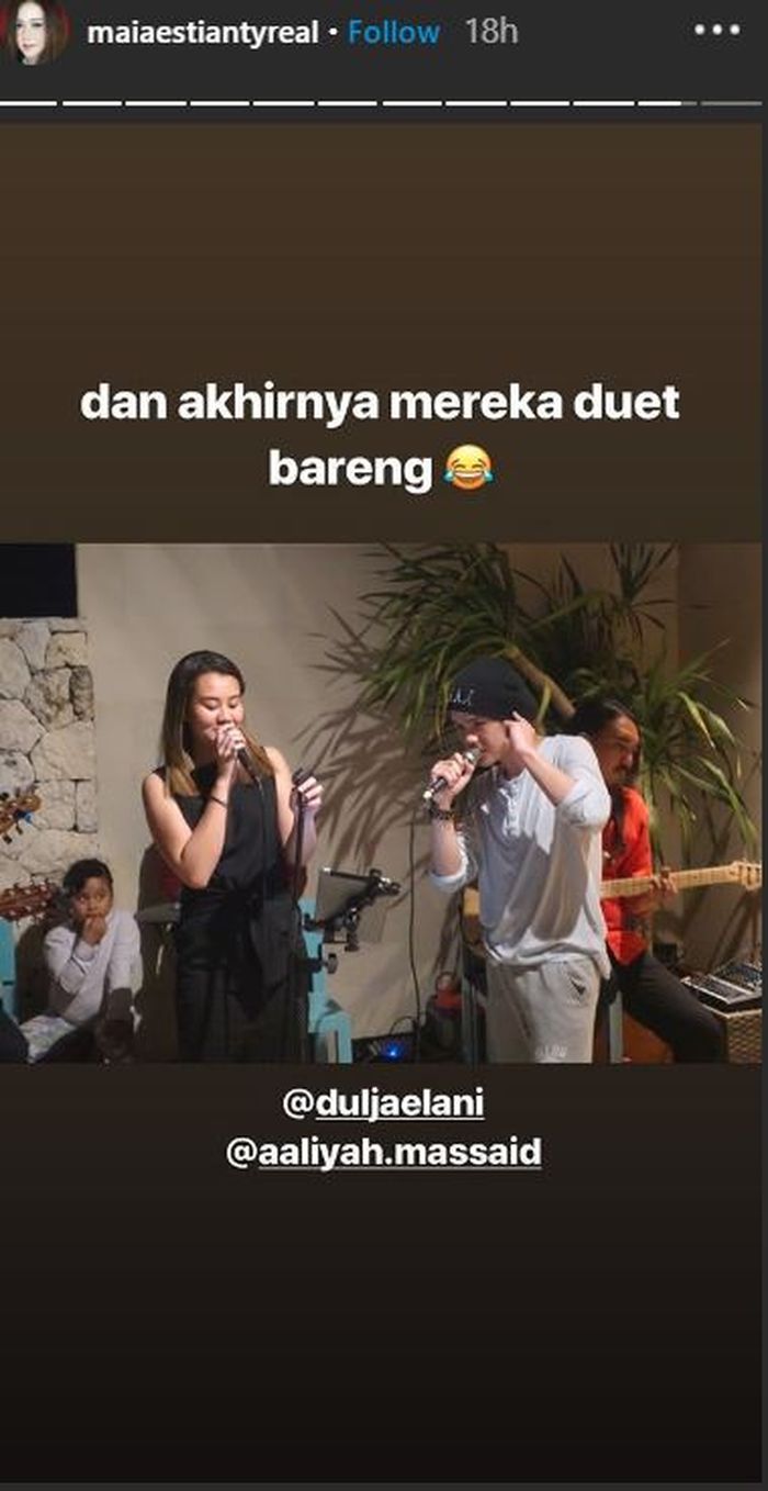 Maia Estianty bagikan momen kebersamaan Dul dan Aaliyah