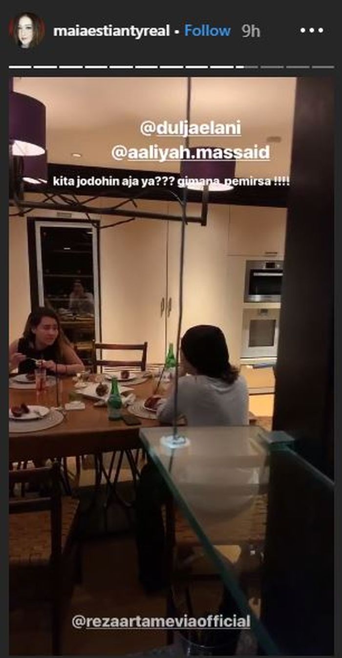 Maia Estianty Jodohkan Dul Jaelani dengan Putri Adjie Massaid 