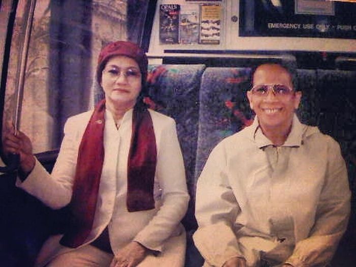 Foto Masa Muda Ibu Maia Estianty, Kusthini