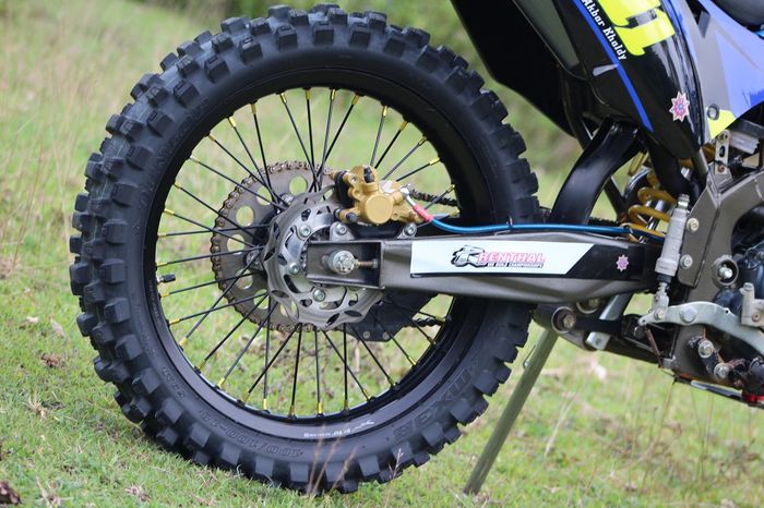 Rangka dan swing arm dibeli dari Hutech, Probolinggo