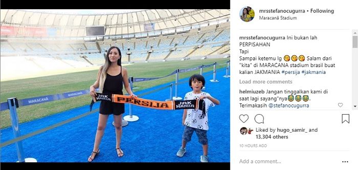 Unggahan Instagram pribadi Miranda Erlinda.