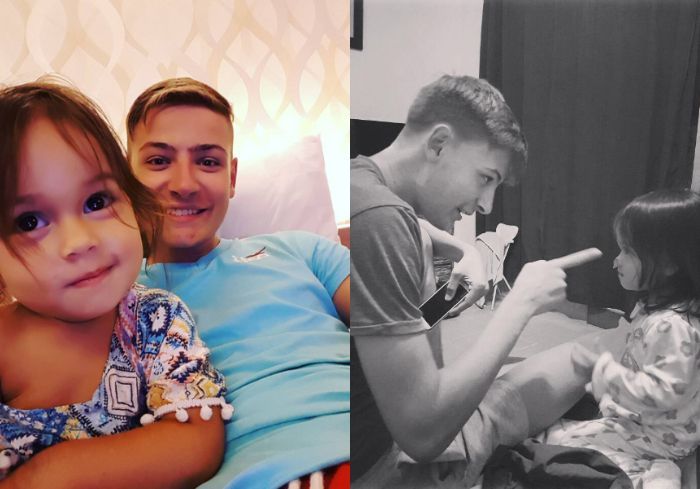 Morris Lange anak tiri Lia Waode