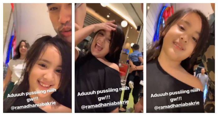 Postingan <a href='https://sumsel.tribunnews.com/tag/ardi-bakrie' title='Ardi Bakrie'>Ardi Bakrie</a> saat komentari penampilan anak <a href='https://sumsel.tribunnews.com/tag/nia-ramadhani' title='Nia Ramadhani'>Nia Ramadhani</a>, Mikhayla