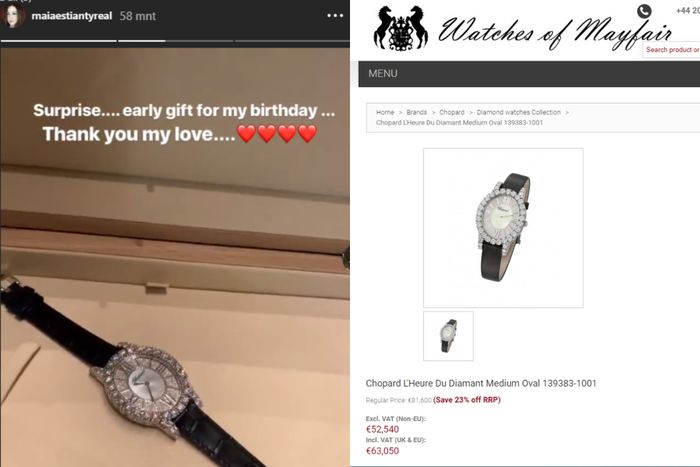 Hadiah Jam Tangan Maia Estianty Capai Rp1 3 Miliar 3 Artis Ini Juga Dapat Jam Tangan Mewah Dari Pasangan Semua Halaman Nakita