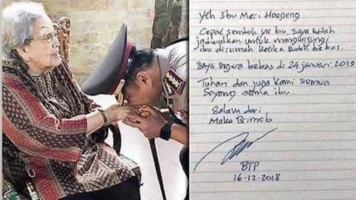 Ahok akan kunjungi Merry Roeslani Hoegeng.