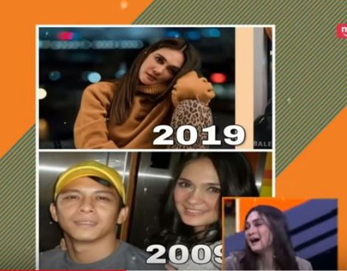 Reaksi Luna Maya Saat Melihat Potret Dirinya Bersama Ariel Noah