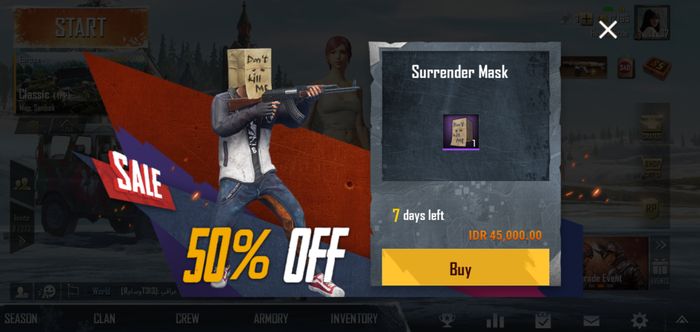 PUBG Mobile Season 5 skin promo 