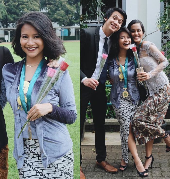 Inspirasi kebaya ala Siti Adira Kania