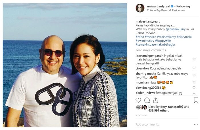 Postingan instagram maia estianty