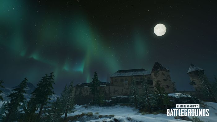 Suasana mode malam map Vikendi di update baru PUBG