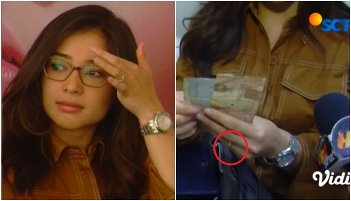 Nikita Willy pakai cincin pemberian Indra Priawan