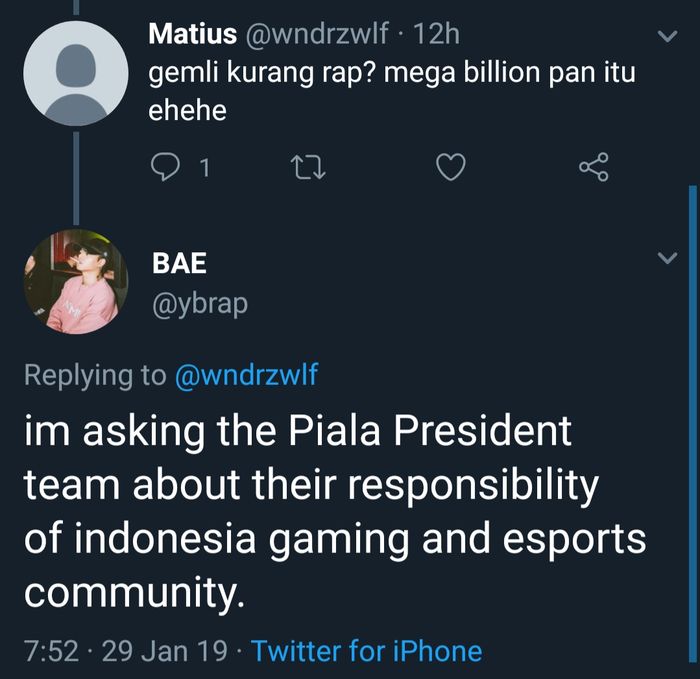 What Does Reza Arap S Tweet Mean About President S Cup And Jess No Limit Everyday News What Does Reza Arap S Tweet Mean About President S Cup And Jess No Limit Everyday News