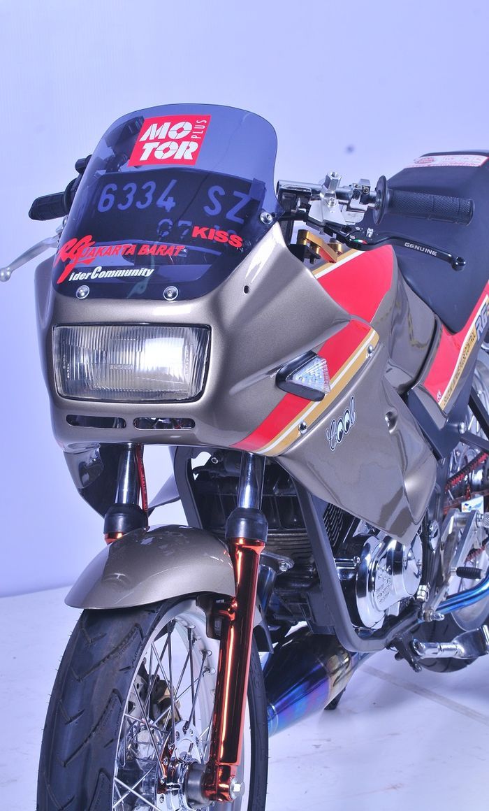 Suzuki RGR 150 Street Racer Gado-Gado, Partnya Pakai Punya 