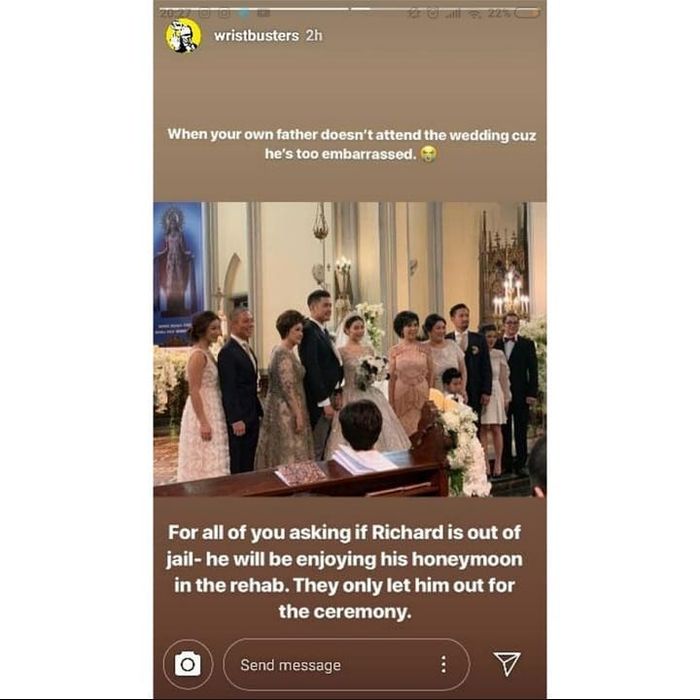 Pernikahan terdakwa narkoba Richard Muljadi