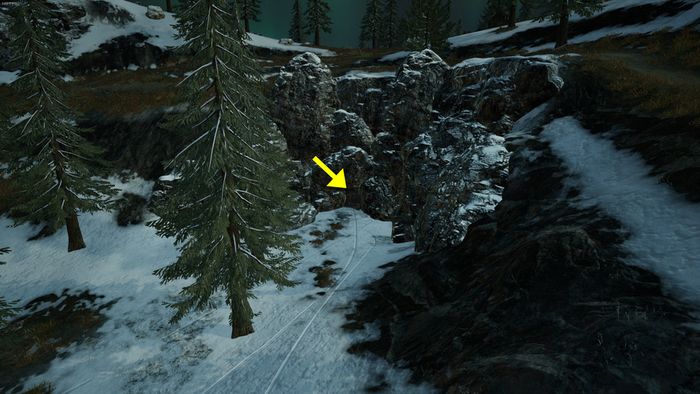 Secret cave view on PUBG Mobile Vikendi Map