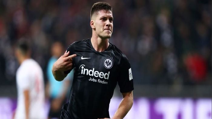 Striker Eintracht Frankfurt, Luka Jovic, menjadi target transfer Real Madrid untuk memperkuat lini depan mereka