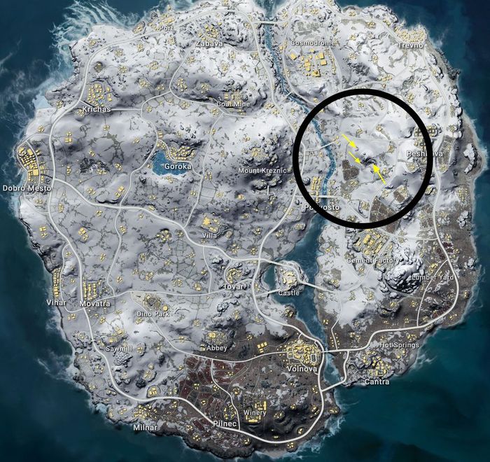 Inilah Lokasi Gua Rahasia Dengan Item Bagus Di Map Vikendi Pubg Mobile Grid Games