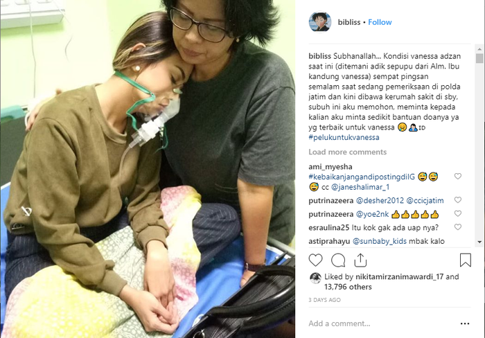 Kondisi Terkini Vanessa Angel Pasca Jatuh Sakit dan Stres, VA Ucapkan Hal Ini di Atas Tempat Tidur Rumah Sakit