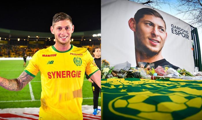 Emiliano Sala sempat mengungah foto perpisahan kebersamannya dengan rekan di Nantes. 