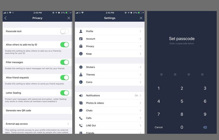 Cara Mengunci Aplikasi Telegram Dan Line Dengan Touch Id Atau Face Id Semua Halaman Makemac