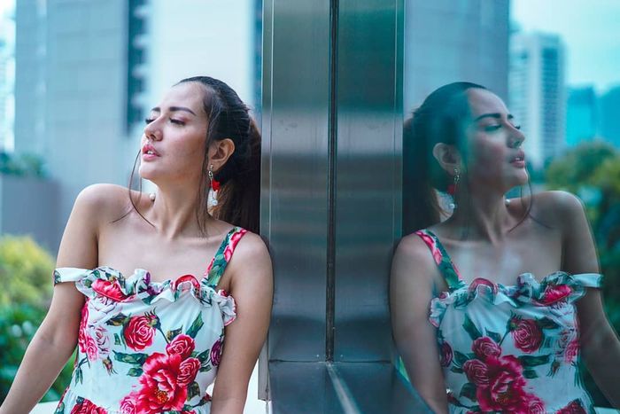 Berprofesi sebagai model, Anggia Chan punya paras cantik dan tubuh nan seksi