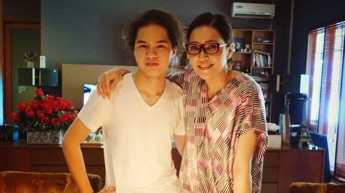 Dul Jaelani bersama Maia Estianty.