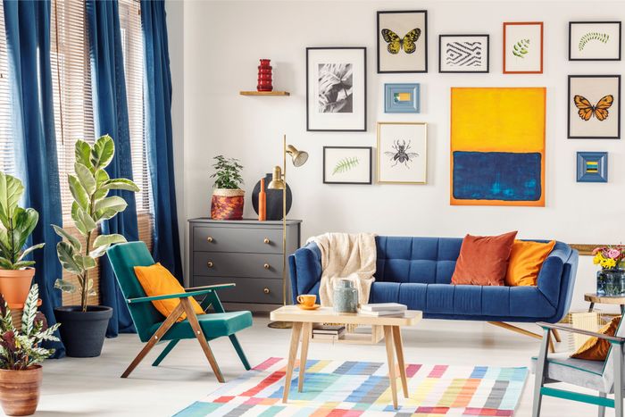Sofa Warna Warni Hingga Lukisan, Inilah 4 Tren Ruang Tamu Tahun 2019 - Semua Halaman - iDEA