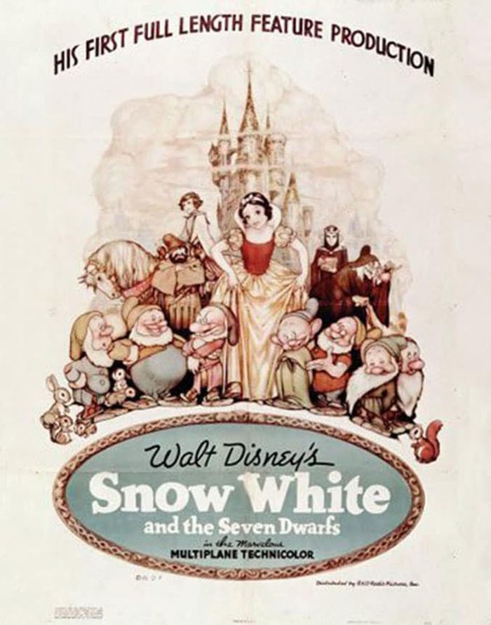 Film Snow White and the Seven Dwarfs, Animasi Panjang Pertama di Dunia