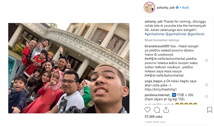 Komentari Anak Gen Halilintar yang Tak Mau Makan Dapur 
