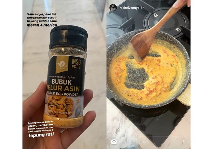 Masakan Selebgram Resep Ayam Pok Pok Saus Telur Asin Ala